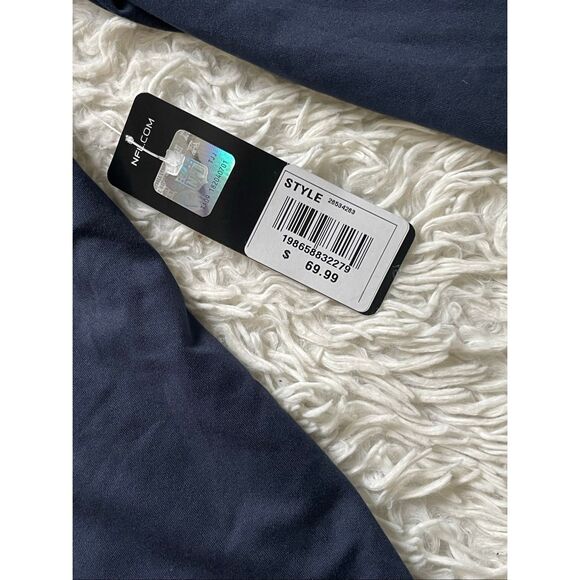 Dallas Cowboys Antigua Navy Tribute Quarter-Zip Lightweight Pullover M - Picture 4 of 7